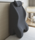 Stomach sleeper pillow ultra-thin profile for front sleepers and spinal alignment