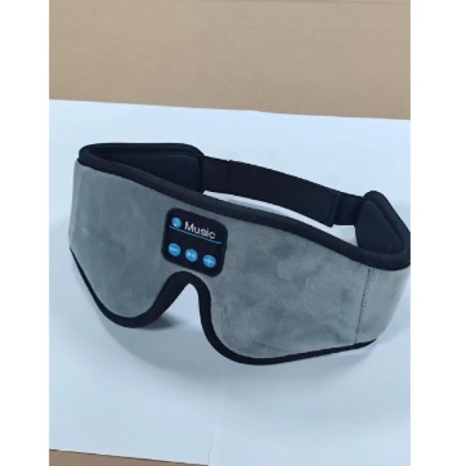 3D Bluetooth sleep mask comfortable fit for side and back sleepers
