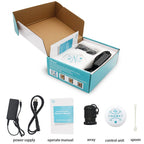 Ion foot bath bubble function massaging pressure points on the bottom of feet