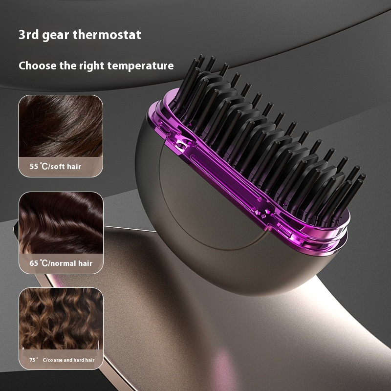 Cordless straightener USB rechargeable dual voltage for worldwide travel use