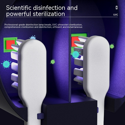 UV sanitizer charging and power details for continuous overnight operation
