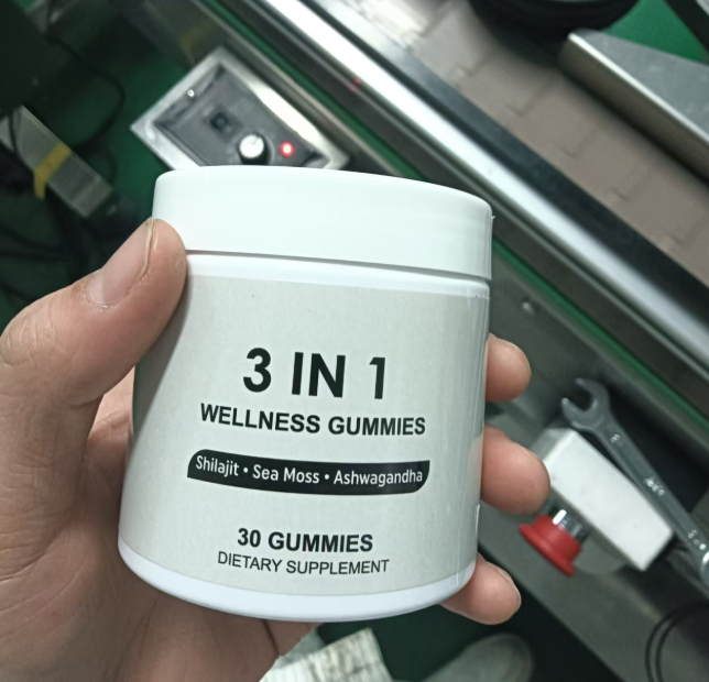 Shilajit gummies delicious flavor and ingredients label for men's health