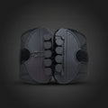 Lumbar support belt breathable fabric and adjustable sizing for all-day comfort