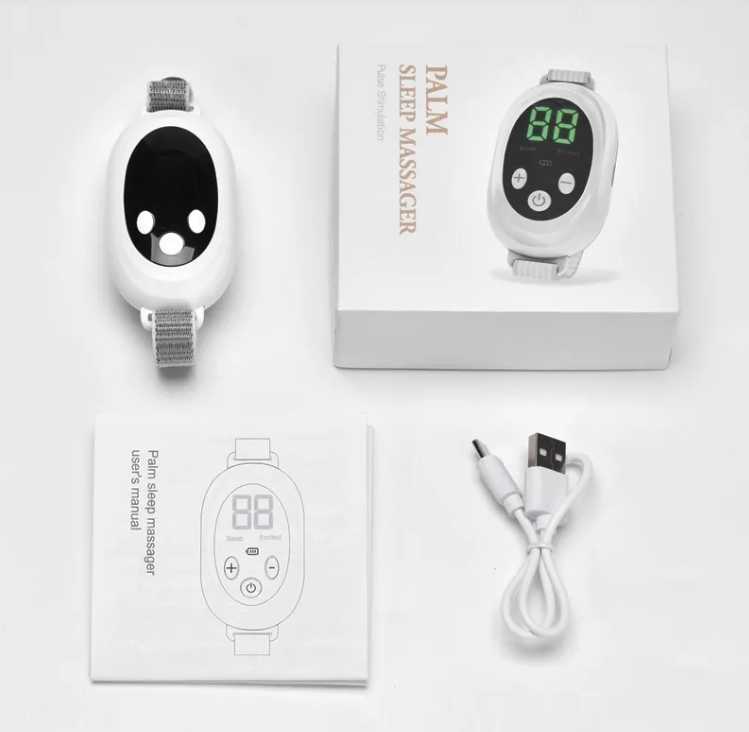 Smart sleep aid device with USB-C charging cable