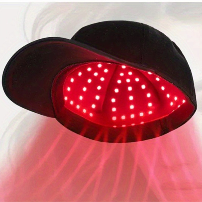 Red light therapy hair growth cap for stimulating hair follicles and regrowth