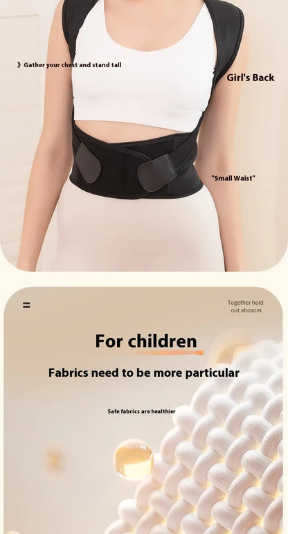 Posture corrector band breathable fabric sizes S to XXXL for all body types
