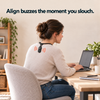 Avenza Align™ Posture Trainer: Buzzes When You Slouch