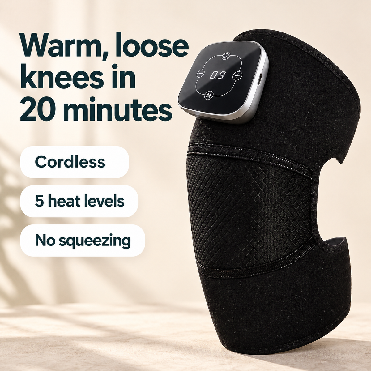 WarmStep Heated Knee Massager