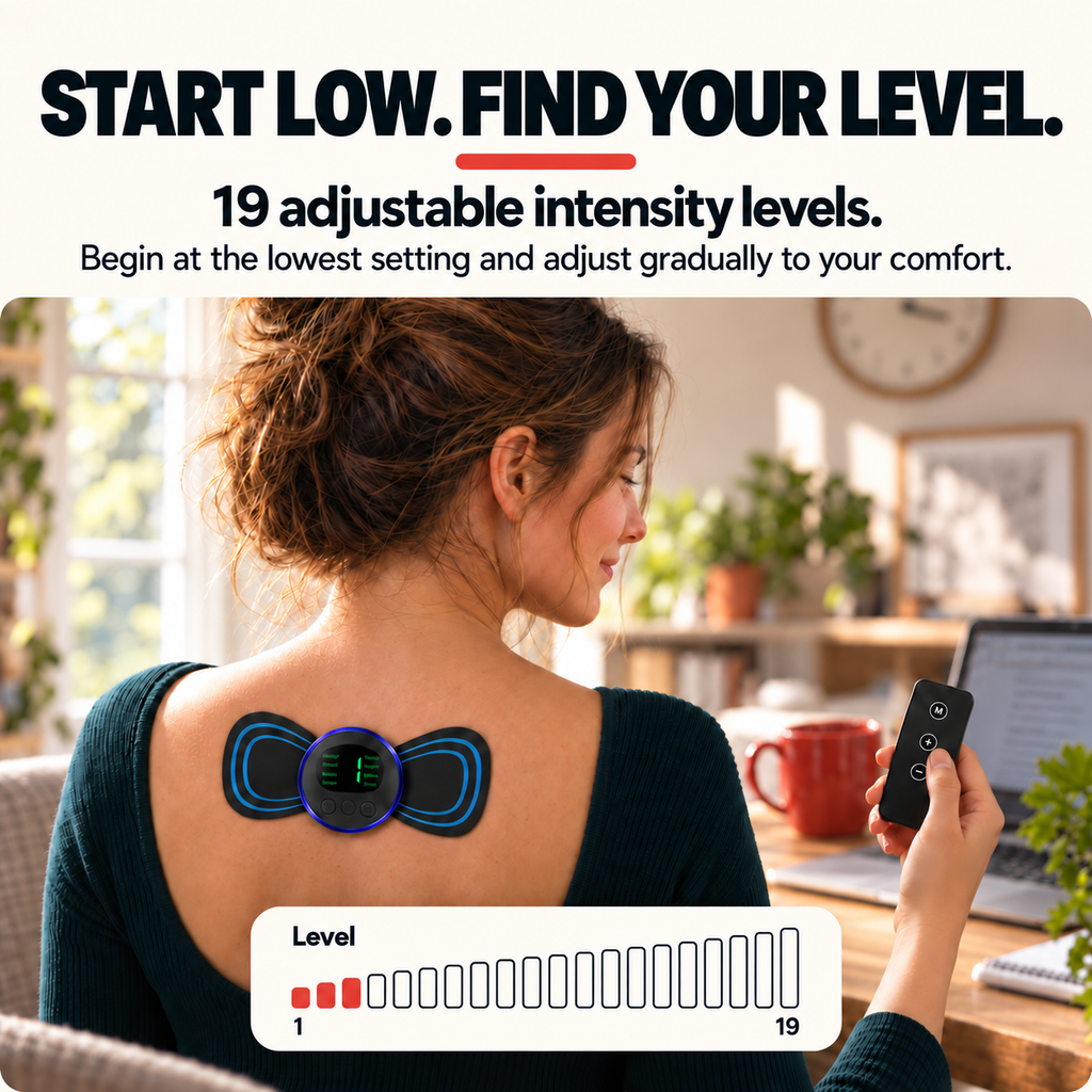RelaxWave EMS Neck & Back Massager