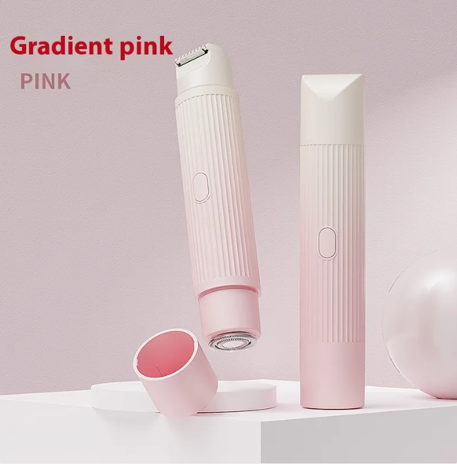 Rechargeable epilator USB charging and cordless operation for home and travel