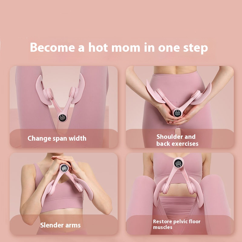 Pelvic trainer compact lightweight design for discreet at-home use
