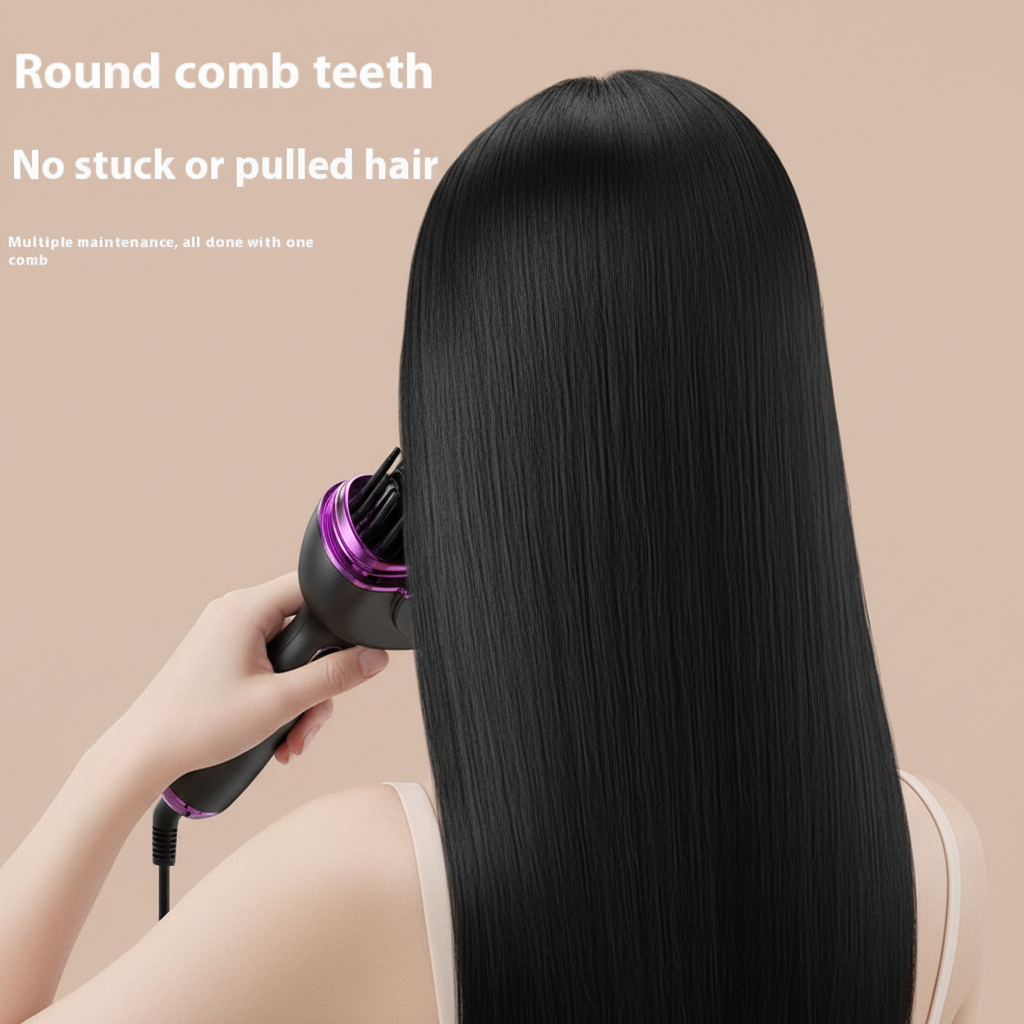 Ceramic hair straightener anti-burn plates for damage-free heat styling