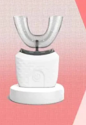 U-shaped toothbrush USB charging and waterproof design for bathroom use