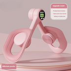 Pelvic muscle trainer color options in pink and blue