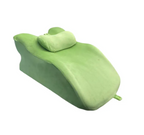 Ultra-thin pillow for stomach sleepers preventing neck hyperextension during sleep