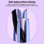 Automatic cordless ceramic hair curler for salon-quality waves and curls at home