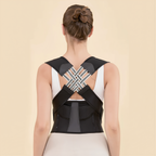 Back view of the posture corrector band showing the strap system