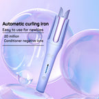 Cordless hair curler USB rechargeable for travel-ready styling anywhere